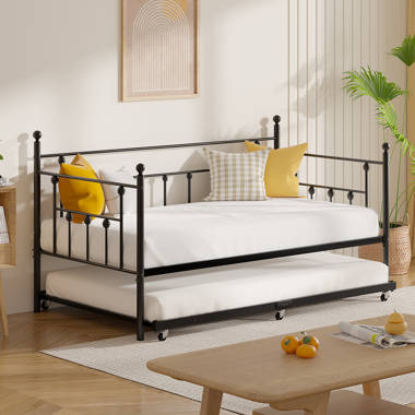 Three Posts Minehead Daybed with Trundle Reviews Wayfair
